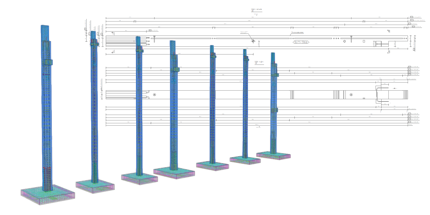 Słupy prefabrykowane