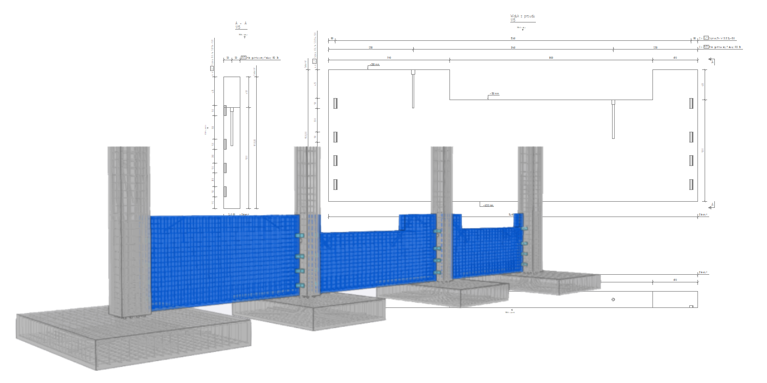 Podwaliny prefabrykowane